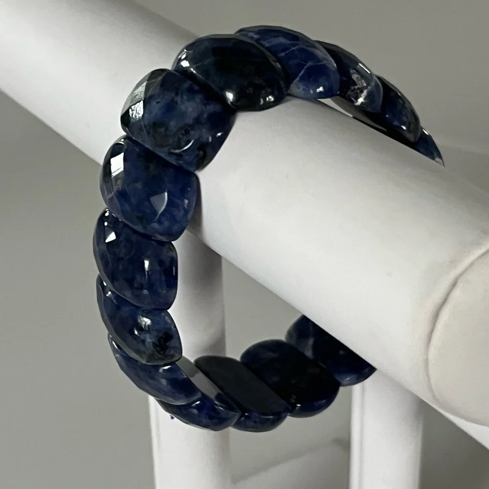 NATURAL SODALITE BRACELET | Dark Blue